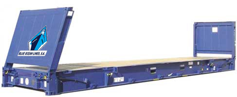 shipping flat rack coolapsible container