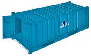 upgraded container